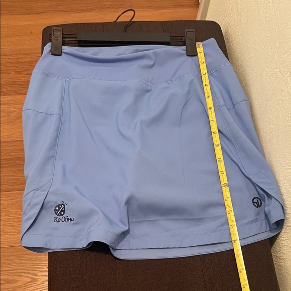 #1149+ Ko Olina Light Blue Athletic Skirt - Picture 3 of 7